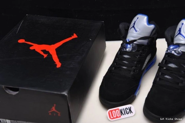 1st Kicks Air Racer 5 Blue Jordan CT4838-004 0815
